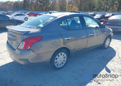 2013 Nissan Versa 1.6 Sv z USA, uszkodzony, nr VIN 3N1CN7AP3DL876902